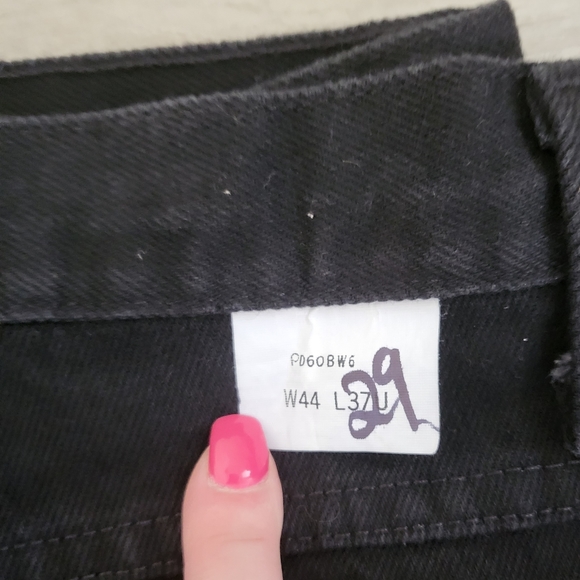 Mens black jean - Picture 3 of 7